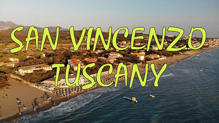 San Vincenzo 4K with relaxing music. Tuscany 2022.
