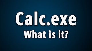 What is Calc.exe [Quick Basic Information]