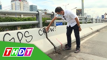 TP.HCM: Khắc phục sự cố đứt cáp nhịp cầu Nguyễn Hữu Cảnh | THDT