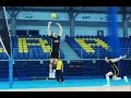 SLOW MOTION volleyball atack