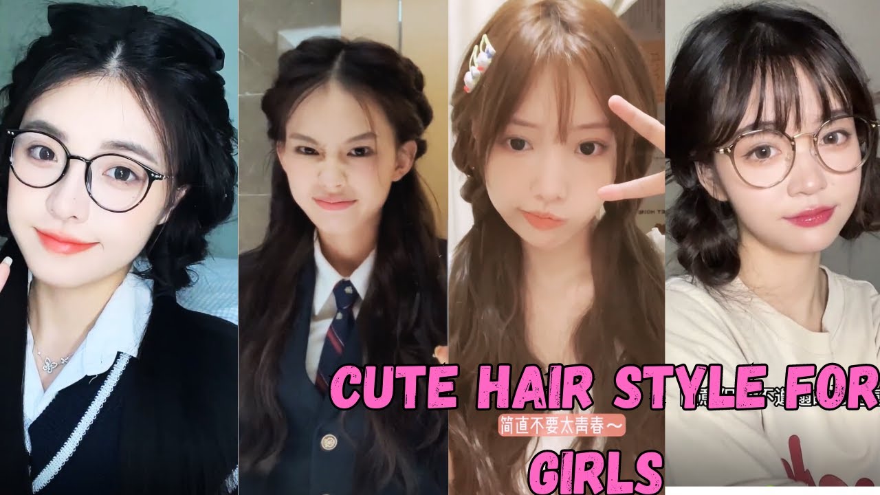 DOUYIN HAIRSTYLES FOR BEGINNERS #cyane #douyinhairstyle#hairstyle - YouTube