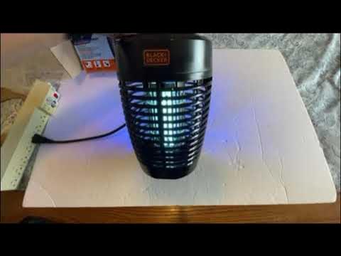 Unboxing of Black + Decker Bug Zapper- Mosquito Repellent Outdoor & Fly  Traps for Indoors- Mosquito 