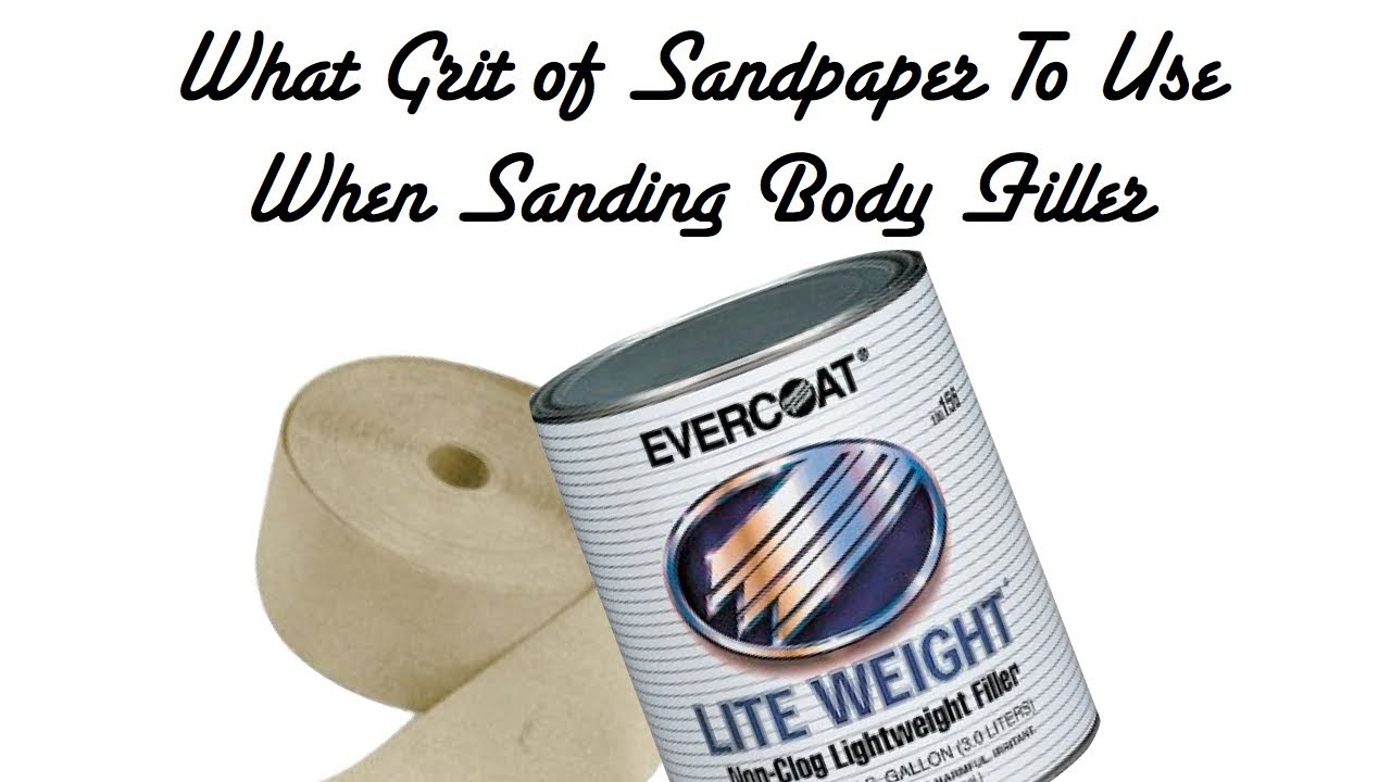 Auto Body Sandpaper Grit Chart