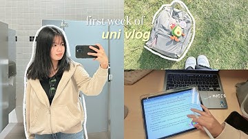 my Last first week of school ✧.* uni diaries, productive vlog, last semester of university