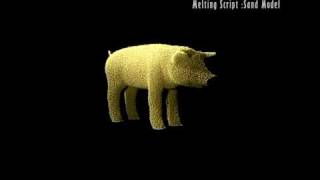 Melt Realflow Sand Model