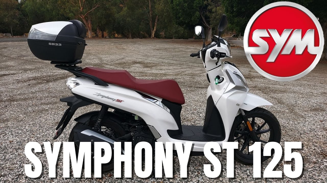 Sym Symphony 125 (2021) | Test Ride and Walkaround, Soundcheck | VLOG 320 - YouTube