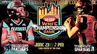 2024 WNFC IX CUP CHAMPIONSHIP GAME
