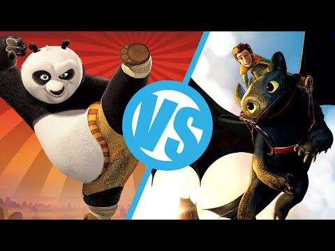 How to Train Your Dragon VS Kung Fu Panda : Movie Feuds ep83