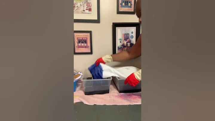 Pants dyed two ways. Pants I dyed to sell on Etsy, Ebay & Shopify.