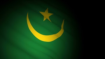 Mauritania Country Flag Animation | Full HD | Flags of the World