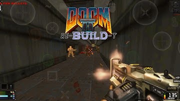 doom mods gameplay - doom 2016 + doom 2 rebuilt map01