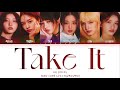IVE Take It Japanese Version Lyrics Color Coded Lyrics mp3