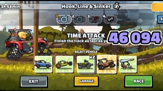 Hill Climb Racing 2 - 46094 points in HOOK, LINE & SINKER TEAM EVENT 