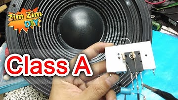 D.I.Y ขยายเสียง Class A Ver.1 (ที่เล่ากันว่า เป็นระบบเสียงที่ใกล้เคียงต้นฉบับที่สุด)