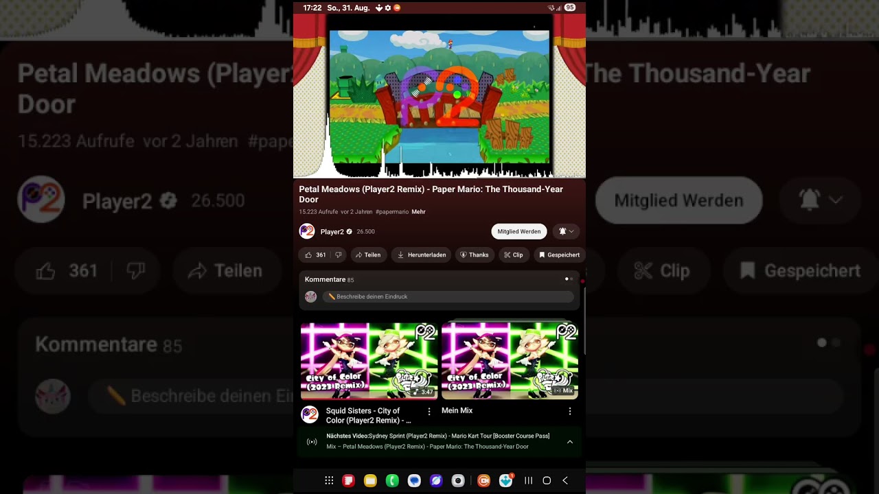 Paper Mario: Die Legende von Äonentor - Petal Meadows (Player2 Remix)