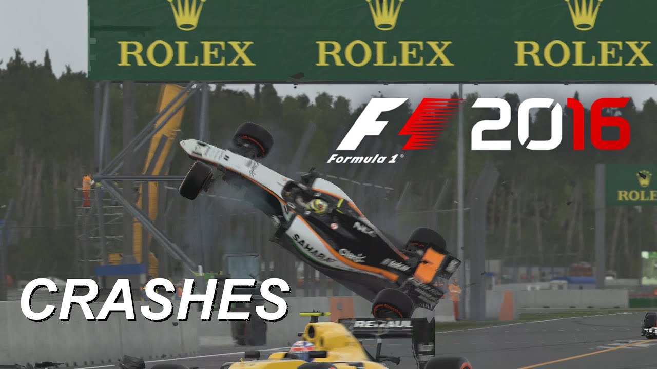 F1 2016 Ps4 Crash Youtube 717