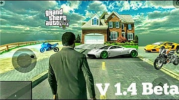 1.4 Beta Version unity New Cars GTA 5 Android full Resolution || Direct Download Link