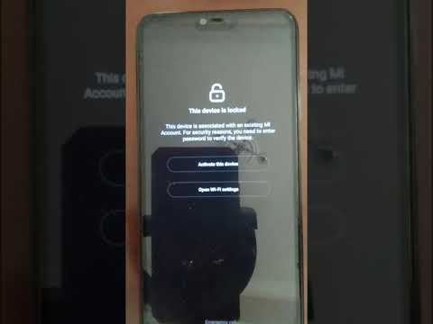 Xiaomi Device Locked Çözümü, Couldn't verify Mi account ID Can't connect to network problem..