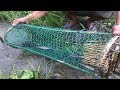 Creative Man Make Survival Fish Trap - How To Make Survival Fish Trap To Catch A Lot Of Fishes