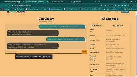 Chatbot, tell me, if you