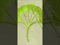 Ginkgo Biloba - Leaf Satin Embroidery Short