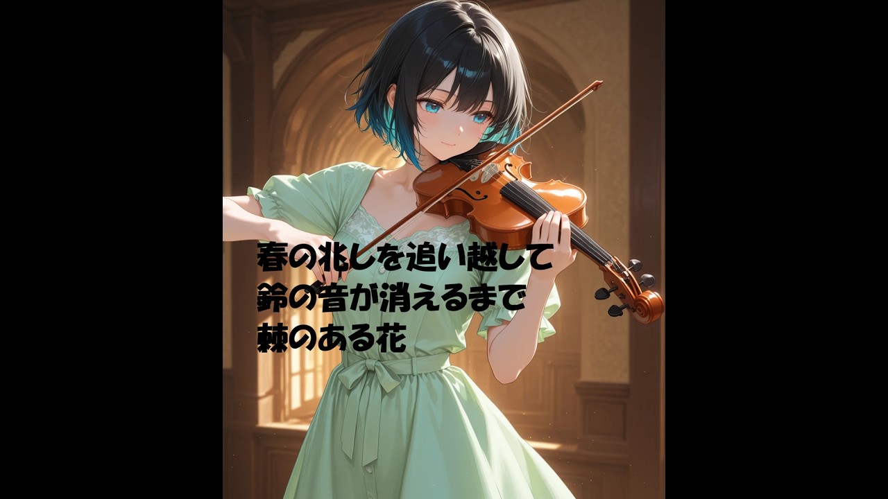 春の兆しを追い越して。鈴の音が消えるまで。棘のある花