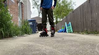 Rollerblading tricks