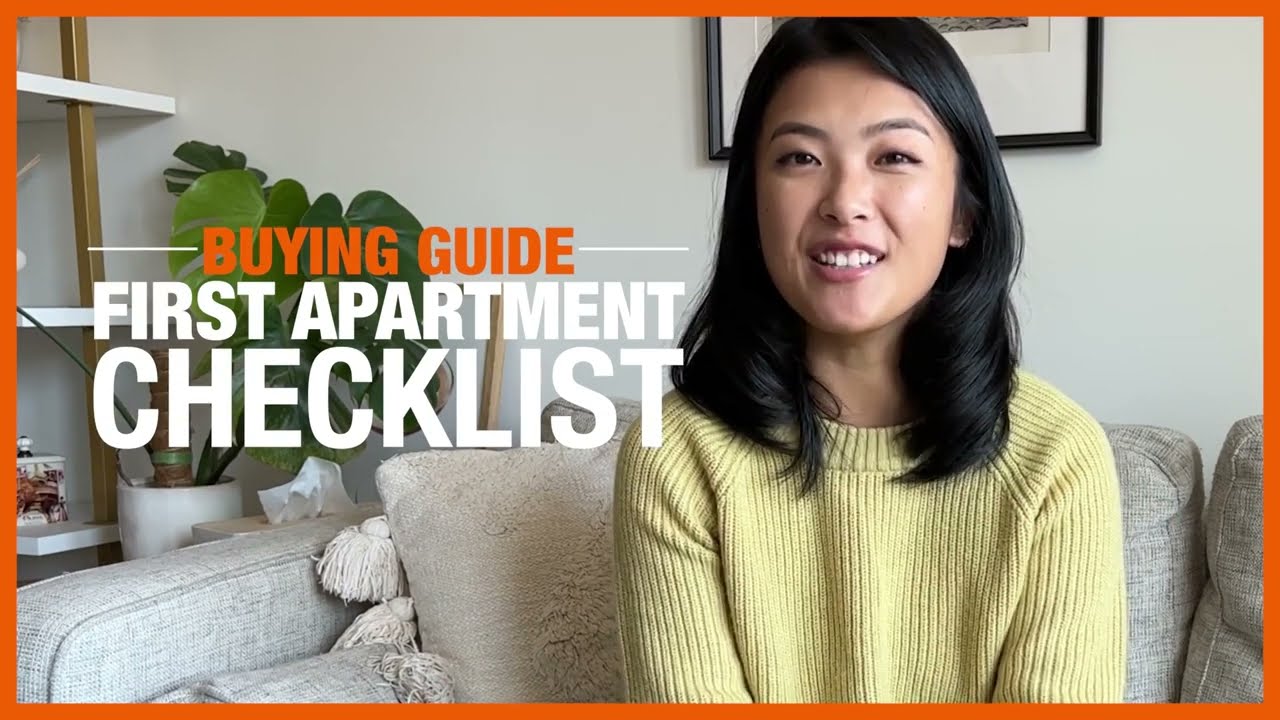 First Apartment Checklist: Things You *Really* Need For An Apartment -  Sponge Hacks