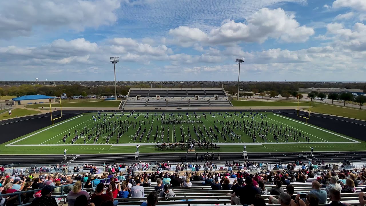 2020 Allen Eagle Escadrille UIL Region 25 Marching Contest YouTube