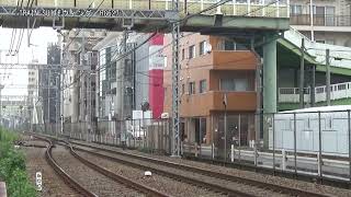 京浜急行600形605編成+1500形4両KK31生麦駅横浜方面【RG627】