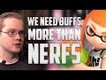 We needs buffs more than nerfs In Smash Ultimate