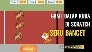Game Balap Kuda Scratch | Coding Fun! screenshot 5