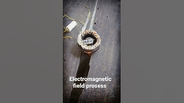 Electromagnetic field prosess#shorts #electrician #viral #electromagnet #youtubeshorts