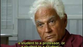 Jacques Derrida on American Attitude