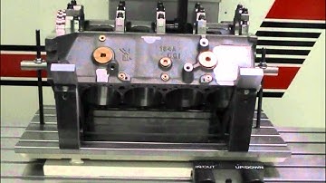 Rottler F69A Line Boring NASCAR Block