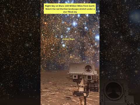 Mars Night Sky: