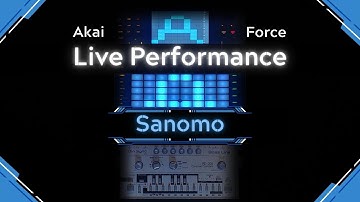 Akai Force + Behringer TD-3 | Live-Performance | Acid Techno | Acid2Force - Sanomo