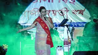 Kamrup Lokgeet | Kalpana Patowary LIVE in Dhamdhama Nalbari Bihu Celebration 2018 chords