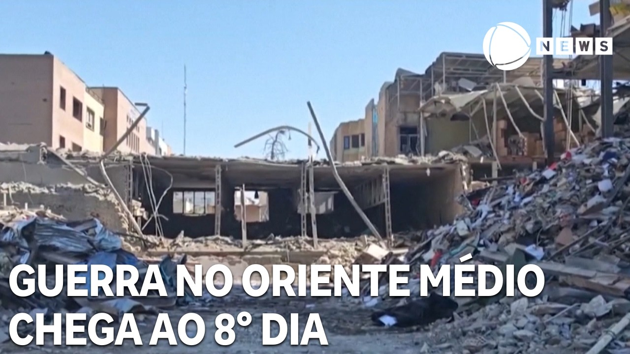 Guerra no Oriente Médio chega ao 8° dia com mais de mil mortos