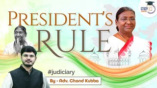 President's Rule | StudyIQ Judiciary