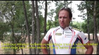 Interviews about MTBO and expectations in World Cup round in Kaunas