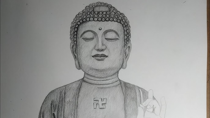 Vẽ Tranh Phật Bằng Bút Chì Màu(P1)/How To Draw Buddha - Youtube