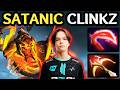 🔥 SATANIC CLINKZ CARRY Is Broken vs NAVI — INSANE Damage Output 🔥 Dota 2 Gameplay