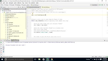 Weekly Webinar #12: OpenCV Installation