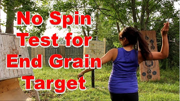 No Spin Flying Steel Test for End Grain Target (Part 2 of 3)
