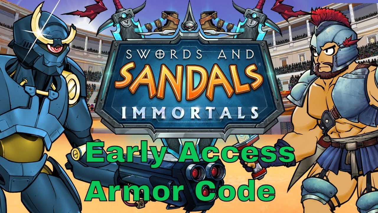 Swords and Sandals Immortals Early Access Armor Code!! - YouTube