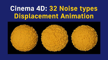 32 Noise types from Cinema 4D