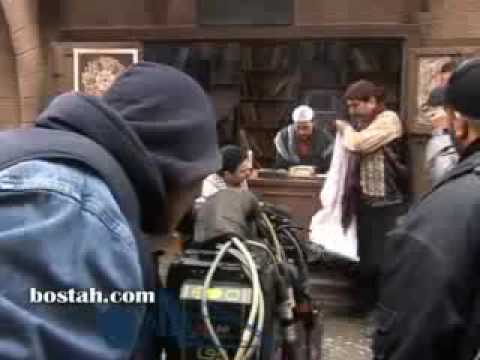 كاميرا البوسطة في موقع تصوير مسلسل اسعد الوراق
