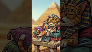 My Boss is Literally a Cat🙄 Cat King of the Nile vs. Corporate Mouse #shorts #catandmouse screenshot 5