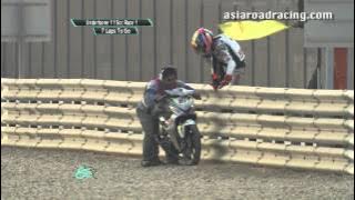 Round 6 Qatar - Underbone 115cc Race 1 Highlights - PETRONAS Asia Road Racing Championship